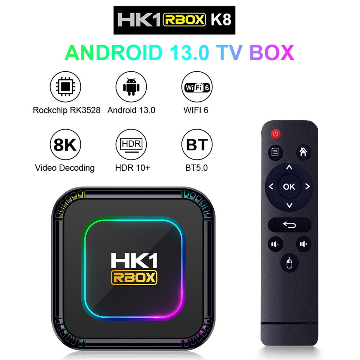 HK1 Rbox 8k ANDROID