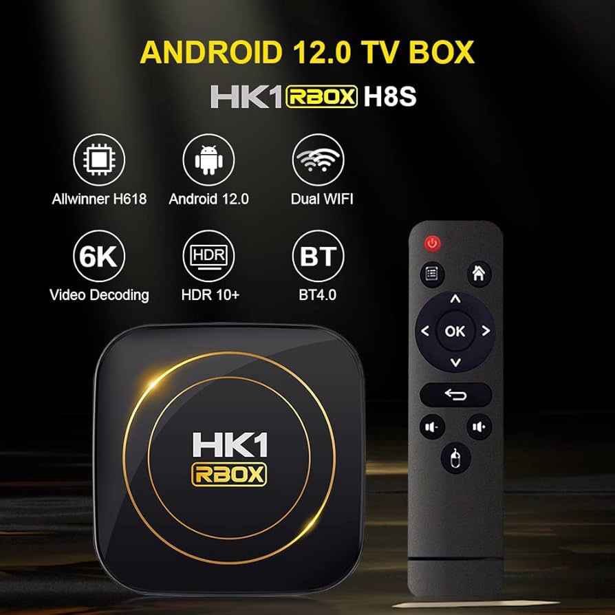 TV BOX HK1 RBOX H8S