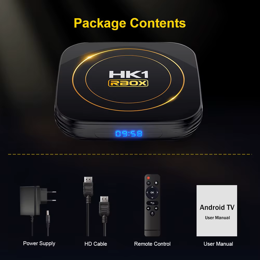 TV BOX HK1 RBOX H8S