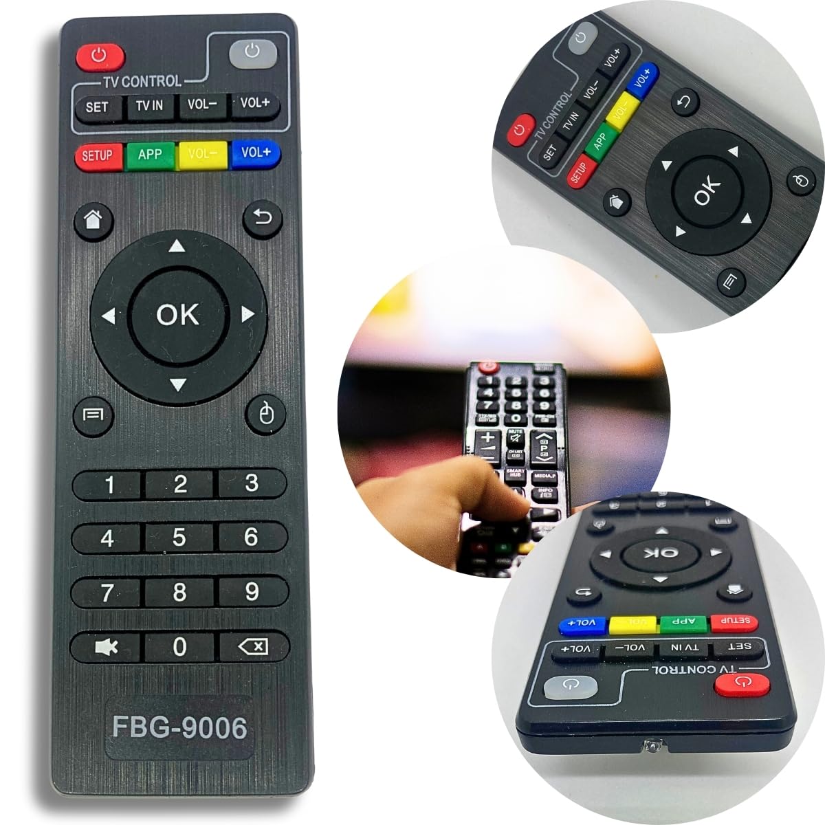 CONTROLE REMOTO P/ TV BOX