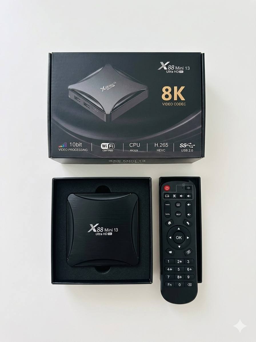 TV BOX X88 PRO 13 MINI 4GB / 32GB