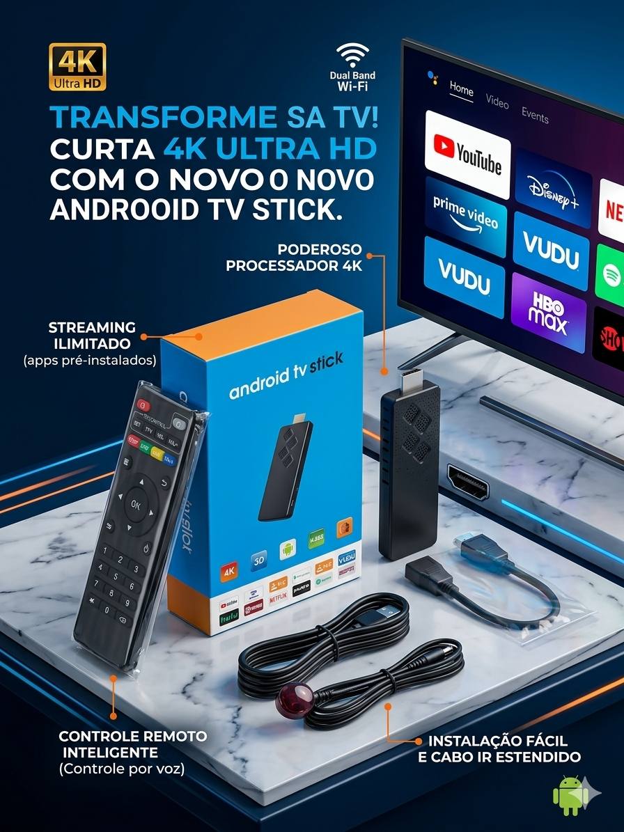 TV STICK ANDROID Q2 2GB / 16GB